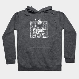 Box Lax Goalie-WHT Hoodie